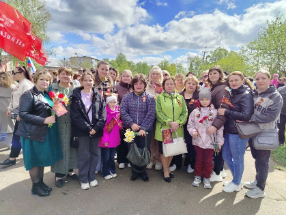 Участие в митингах, посвященных празднованию 81-ой годовщины Великой Победы