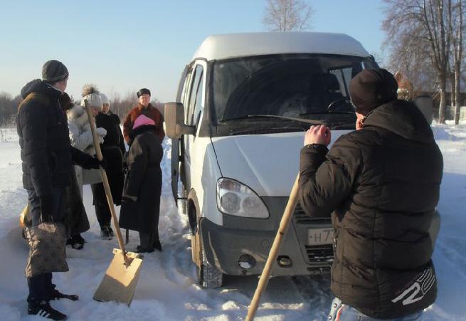 Выезд в деревню Старово Новоусадебского сельского поселения.