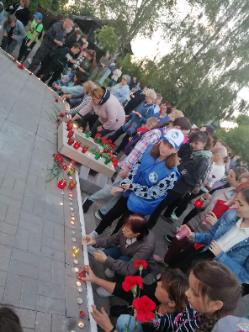 Акция "Свеча памяти" г. Комсомольск