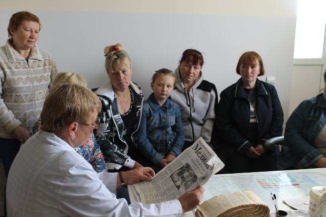 В рамках "Школы здоровья" прошло занятие на тему: «Первая помощь при укусе клеща»