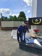 Посещение мемориала получателем социальных услуг с ограниченными возможностями по здоровью