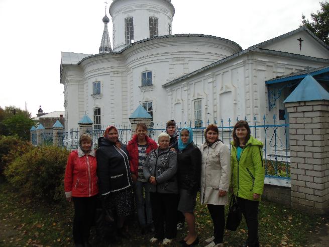 Посещение храма Рождества Пресвятой Богородицы п. Писцово.