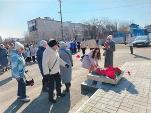 Участие в торжественном митинге, посвященном 80-летию присвоения звания Героя Советского Союза
