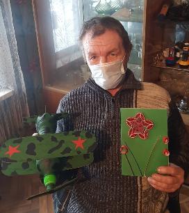 Поздравление с 23 февраля с. Октябрьский