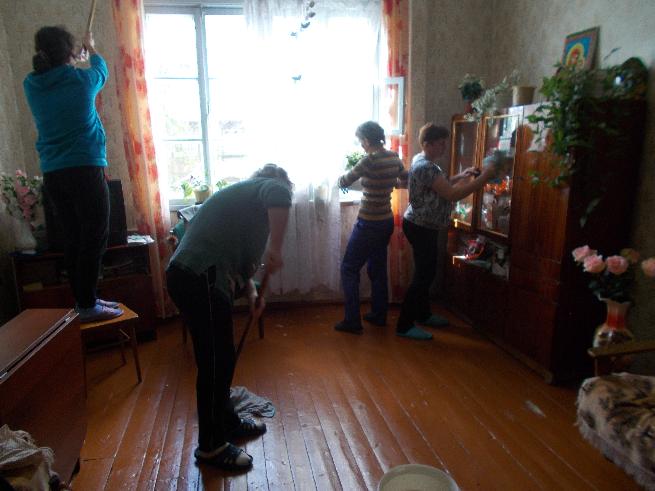 Акция «Чистый дом - чистый двор»