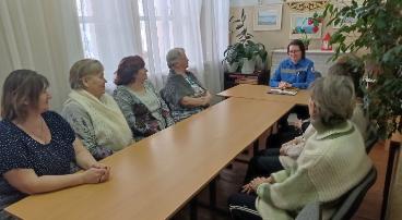 Занятие на тему: «Желчекаменная болезнь» в рамках «Школы здоровья» 