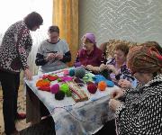 Мастер-классы по вязанию и вышиванию
