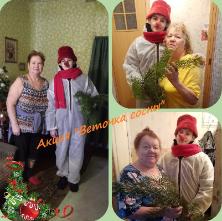 Акция «Веточка сосны»