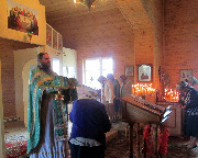 Ореховый спас. Свято-Никольский храм д. Коромыслово Комсомольского района