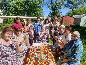 Арт-терапия "Раскрась свою ладонь", с. Октябрьский