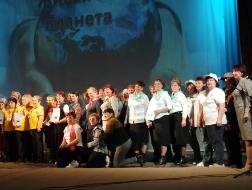 Участие в областном смотре экологических агитбригад «Живая планета»