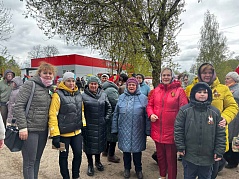 Участие в траурной панихиде, торжественных митингах, посвященных празднованию 79-ой годовщины Великой Победы