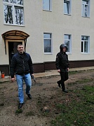 Тренировка «Организация ситуационного реагирования и осуществление первоочередных мер по пресечению террористического акта или действий, создающих непосредственную угрозу на объекте ОБУСО "Комсомольский ЦСО"