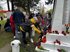 Участие в траурной панихиде, торжественных митингах, посвященных празднованию 79-ой годовщины Великой Победы
